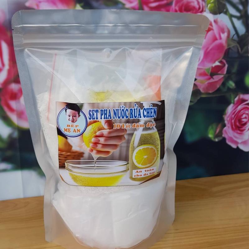  Sét pha 12 lít nước rửa chén 