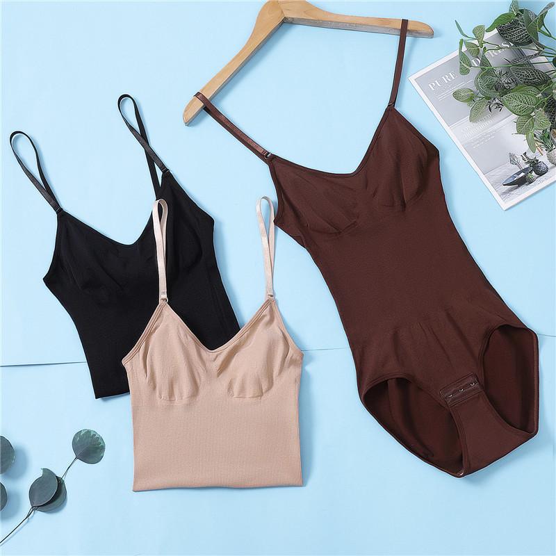 Bodysuit, Thiết Kế Đơn Giản, Mặc Liền Mạch, Toàn Thân, Đồ Định Hình Thoải Mái, Đồ Lót Nén Cho Phụ Nữ 3