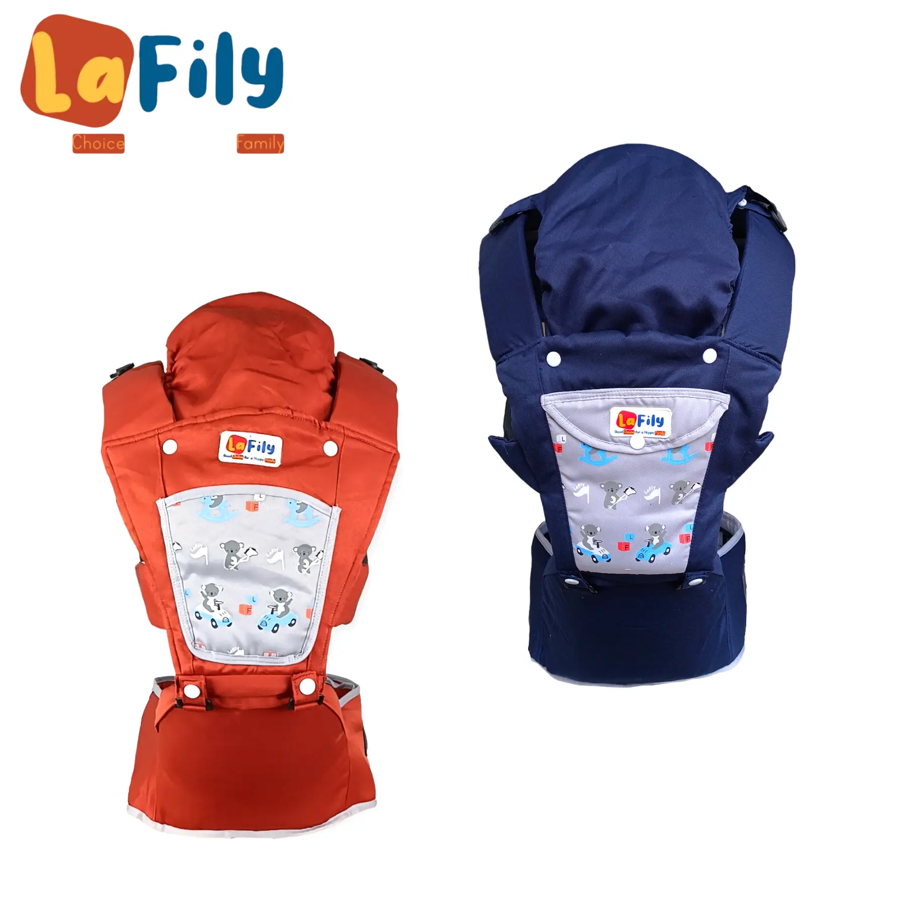 LaFily Gendongan Hipseat Bayi Multifungsi Berbagai Variasi 6 In 1 Posisi