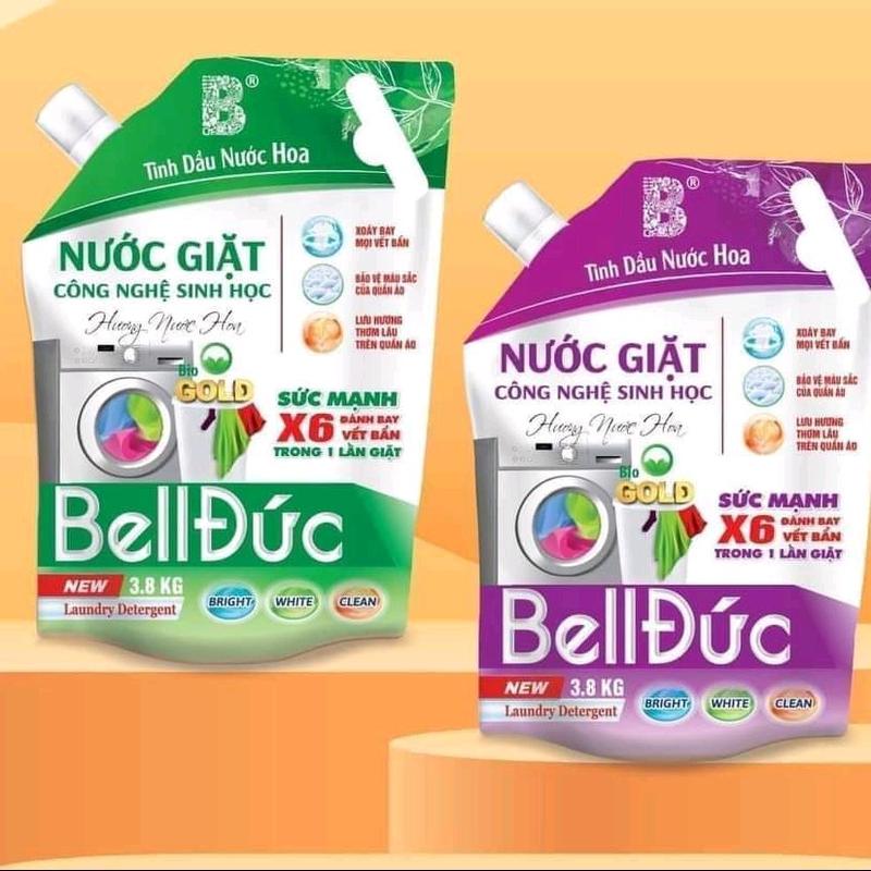 BELL ĐỨC Nước giặt công nghệ sinh học 3,8 kg nuoc gi Làm Sạch