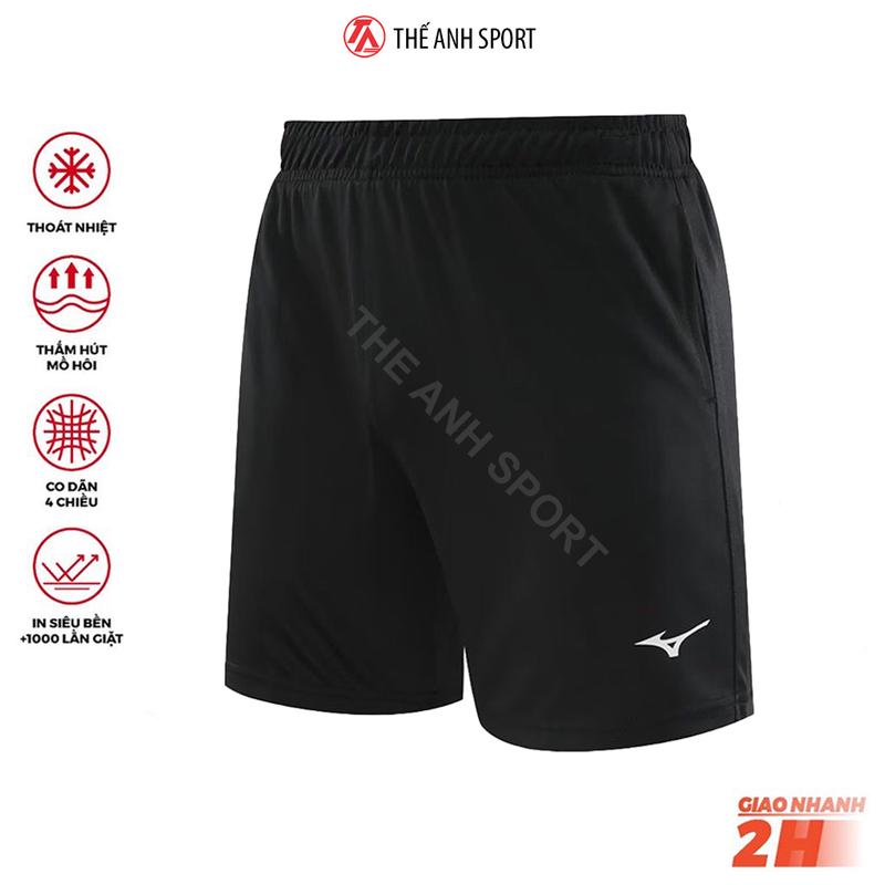 Quần Cầu Lông Mizuno, Quần Short Thể Thao Nam Và Nữ Dành Cho Tập Luyện Và Thi Đấu