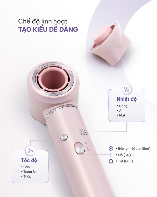 [SIÊU SALE 15/5] Máy Sấy Và Tạo Kiểu 5 Trong 1 Masuto AirStyler - KLS HA - Công Nghệ Ion Âm Bảo Vệ Tóc, Giảm Hư Tổn Tóc, Bảo Hành 24 Tháng 3