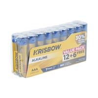 Gambar AZKO Krisbow Set 18 Pcs Baterai Alkaline Aaa - Kuning Batre Cadangan Batre Battery Bateray Peralatan Elektronik dari AZKO ID Kota Administrasi Jakarta Pusat 2 Tokopedia