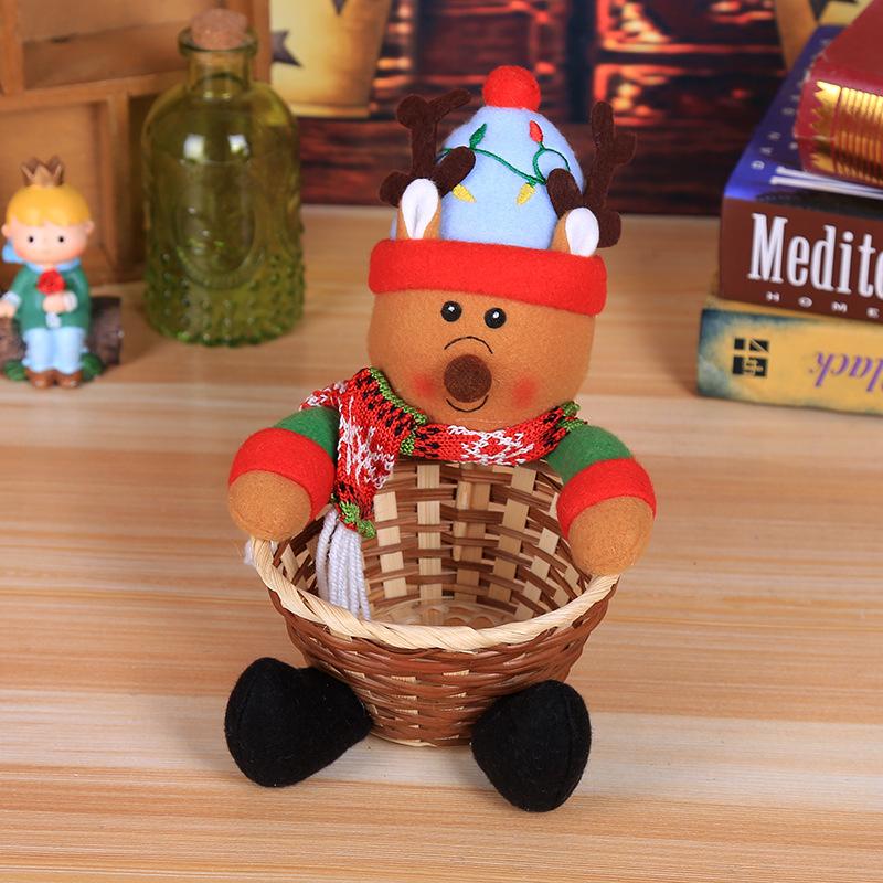 Product Introduction of Giỏ Kẹo Giáng Sinh, Giáng Sinh Vui Vẻ, Ông Già Noel, Người Tuyết, Hộp Đựng Đồ Ăn Nhẹ, Hộp Giáng Sinh, Năm Mới, Đồ Trang Trí Tiệc 16