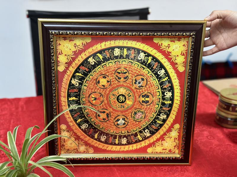 Tranh Mandala Trang Trí Nhà Cửa, Phòng Thờ, Nơi Làm Việc Decor Decor Phòng 4