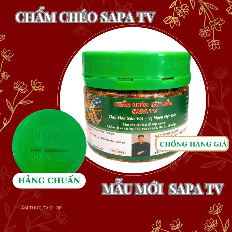 Chẩm chéo sapa TV - Đặc sản Tây Bắc ,nước chấm gia vị mắc khén hạt dổi. hàng chuẩn chính hảng cay. chamcheo taybac