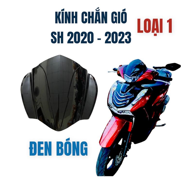  Mão Chắn Gió Xe SH 125i 150i 160i - Đời Xe Từ Năm 2020 Đến 2024 - Loại Đen Bóng Khói Carbon Phụ Tùng Phụ Kiện Xe SH 