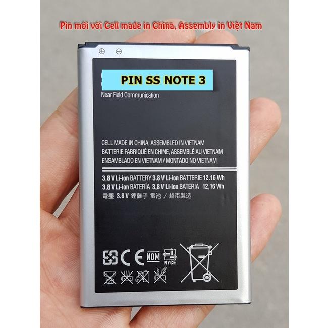 Pin Thay Thế Cho Samsng Note 3 i9600 G900 SC-04F - EB-BG900BBU - 3200 mAh