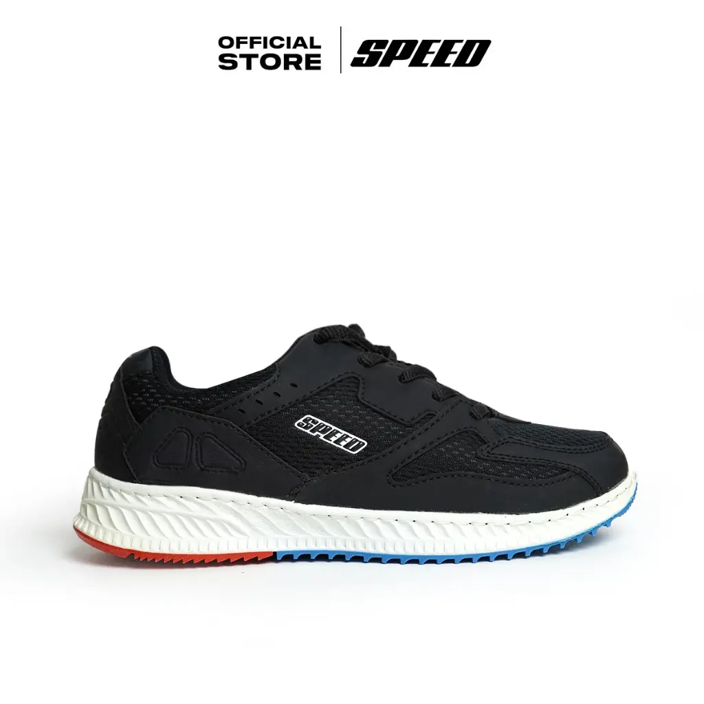 Speed - WISDOM series - Sepatu Pria - Sneakers kasual - 38-43 Casual Kerja Shoes Hitam