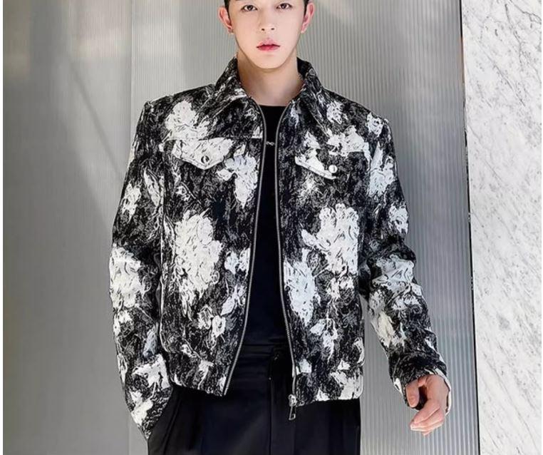 Áo khoác Chất vải ngấm Fom crotop -Phong cách hà Quốc (Mã - AK -256 ) Quân còi 1988 Jacket Menswear Nam