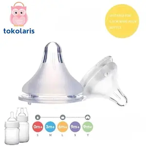 [TOKO LARIS] Dot Untuk PHILIP PIGEON AVENT Nipple Peristaltic Wide Neck Bayi GROSIR