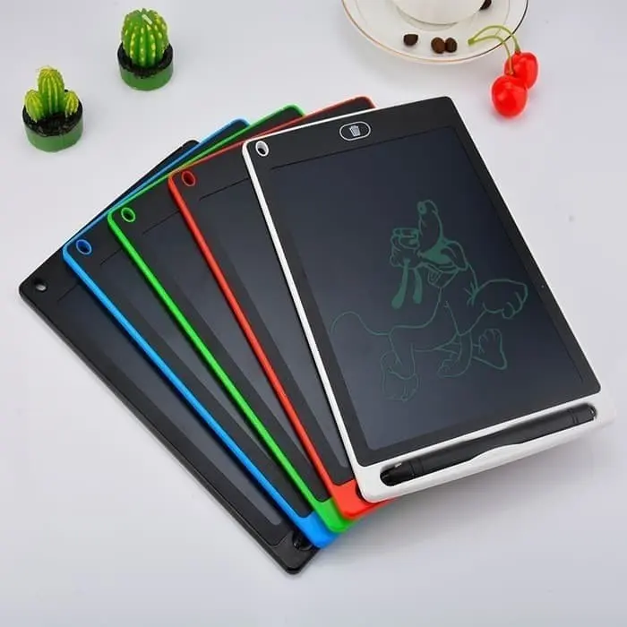 papan tulis lcd writting tablet belajar anak TABLET LCD drawing pad 8,5 inc papan tulis kekinian FREE BATERAI