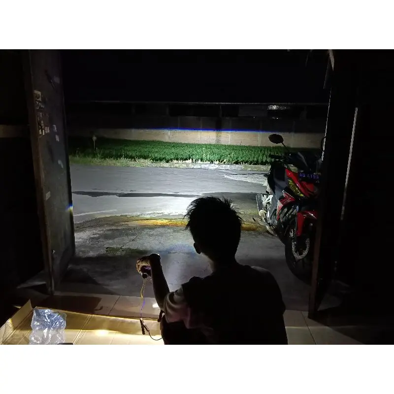 Projie Proji Projector Biled Vinyx P50 P60 LASER 3 inch Purple Lens 60w kembaran E10 E11 5