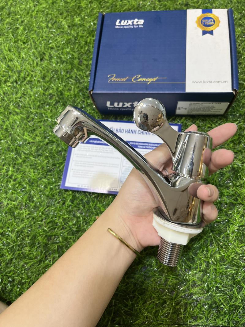 Product Introduction of Vòi Lavabo Lạnh Luxta L1103 thiết kế hiện đại sang trọng hàng chính hãng 100% 16