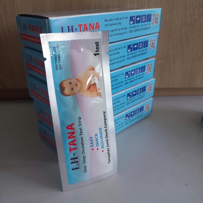 1 Que thử rụng trứng LH-Tana.  Hỗ trợ phát hiện ngày rụng trứng nhanh chóng và đơn giản 5