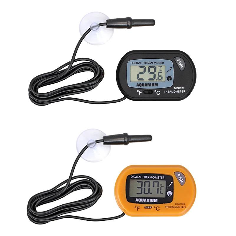 Product Introduction of Fish Tank LCD Digital Aquarium Thermometer Temperature Water Meter Aquarium Temp Detector Fish Alarm Pet Supplies Tool Aquatic 14