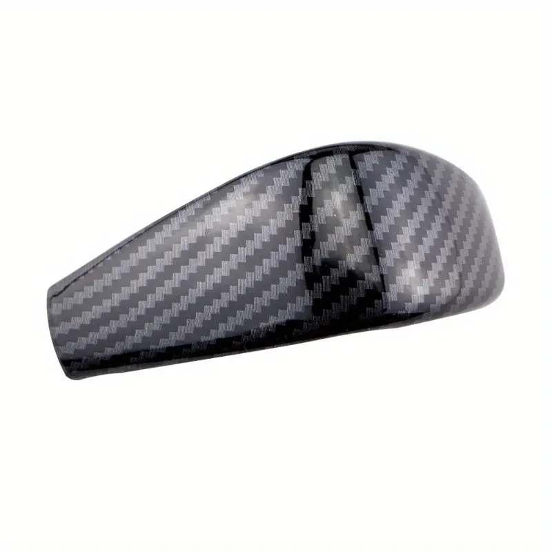 Premium Carbon Fiber Gear Shift Knob Cover for Ford Ranger 2015-2018 - Durable ABS, Easy Install, Sleek Black Trim Accessory 5