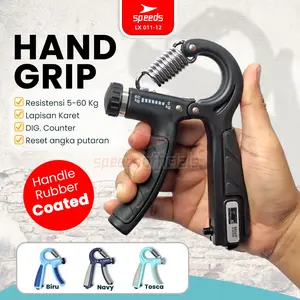 SPEEDS Handgrip 5-60kg Portabel HandGrip Coating Rubber Hand Strengthener Alat Latihan Otot Tangan Portabel 011-12
