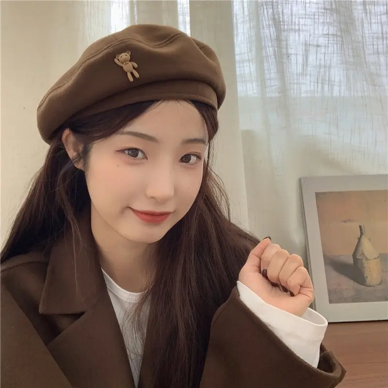 Mũ nồi, mũ beret thời trang phong cách hàn quốc 4