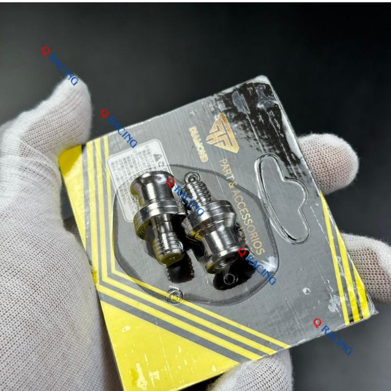 Khâu Nối Gác Chân Inox gắn Wave Nhỏ Dream