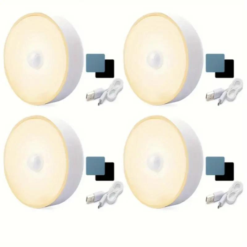 Motion-Sensor LED Wall Light, Outdoor Waterproof Wall Sconce Lamp, Intelligent Induction Light, Wall Lamp for Home Bedroom Kitchen Decoration, Gadgets for The Home, Indoor Lighting, Back to School Supplies 6