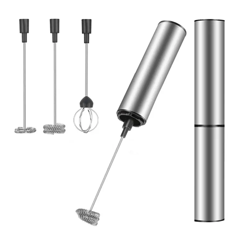 Milk Frother Handheld Coffee Frother Electric Whisk, USB Rechargeable Foam Maker Bubbler Egg Beater for Hot Chocolate MY