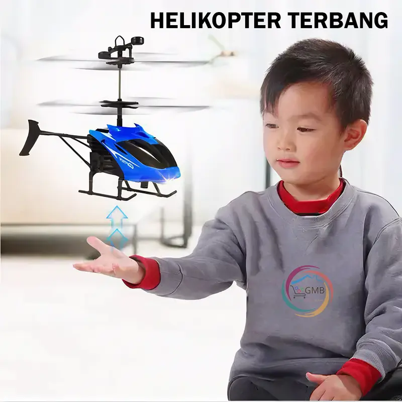 MAINAN HELIKOPTER BISA TERBANG DENGAN SENSOR TANGAN 805B ANTI BANTING HELICOPTER SENSOR 0