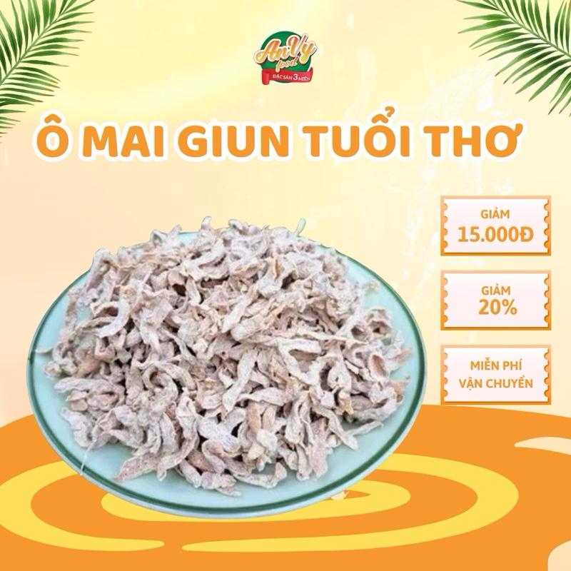  Ô Mai Giun Đu Đủ Thái Lan Hương Thơm Tự Nhiên Chuẩn Vị Túi 150Gram 