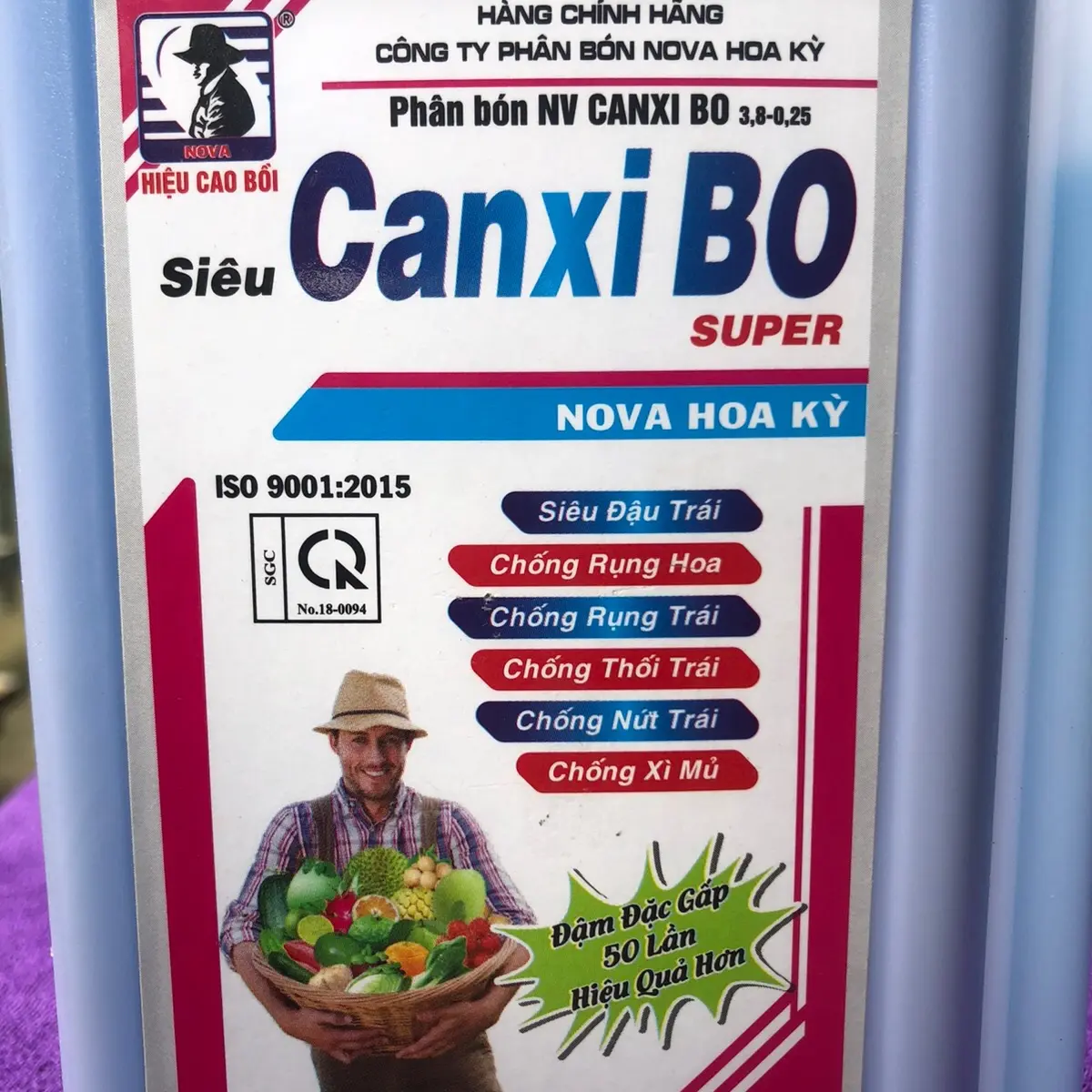 Phân bón lá Canxi Bo Super | chai 500ml