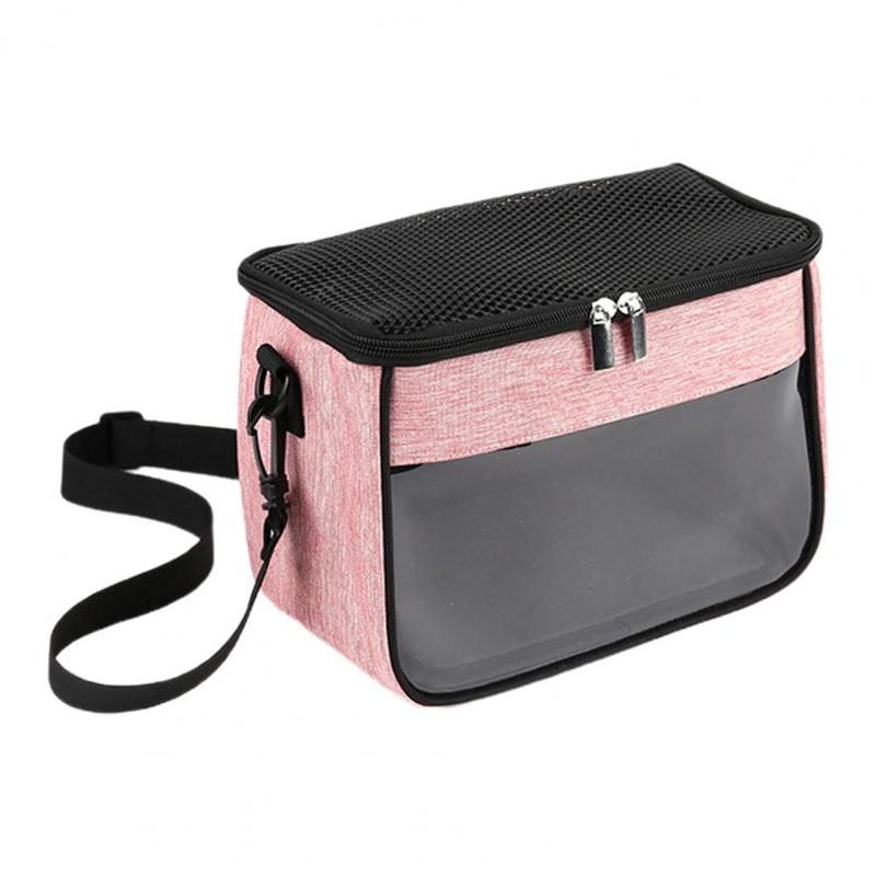 Product Introduction of Hamster Carrier Bag with Removable Liner Pet Travel Bag Transparent Window Hedgehogs Chinchillas Ferrets Small Pet Carrier Bag 25