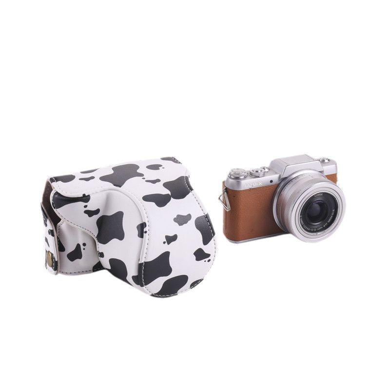 Product Introduction of Sesuai untuk Beg Kamera Panasonic Gf10 GF9 Pelindung GF8 Sarung Kulit GF7 Kartun Comel Beg Kamera Hijau Itik Kuning Kecil 7