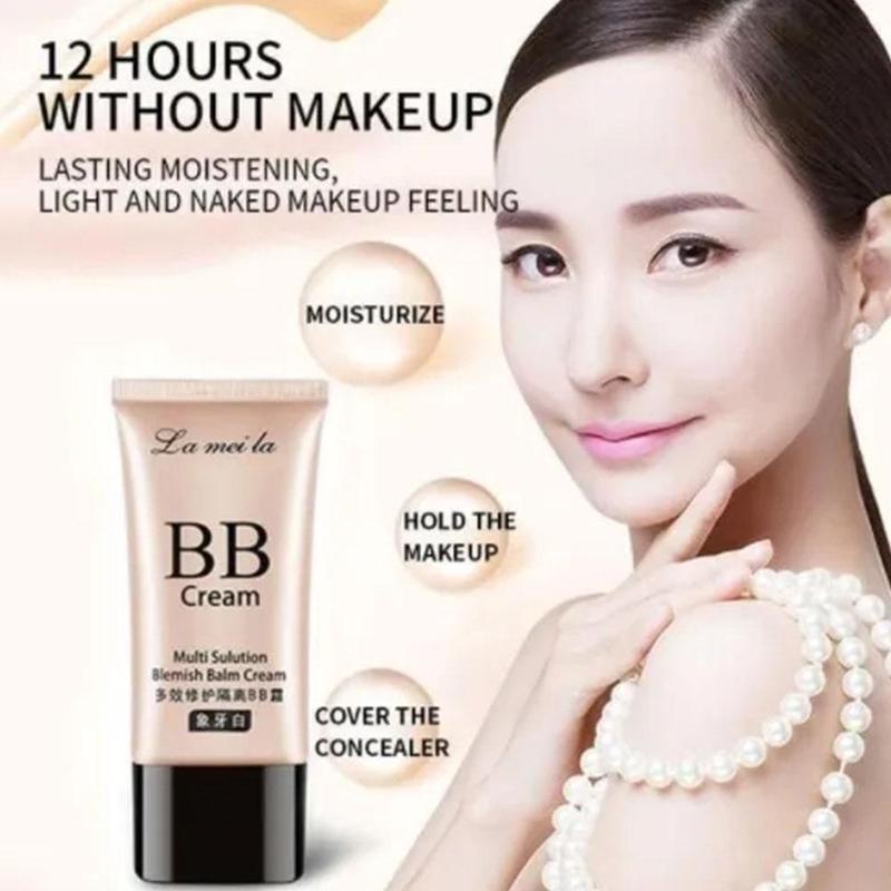 Kem BB, Kem Kem Nền Che Phủ Hoàn Toàn & Kem Che Khuyết Điểm, Kem Chỉnh Màu, Kem Kem Nền Dạng Lỏng Kiểm Soát Dầu, Lâu Trôi, Không Thấm Nước, Chống Mồ Hôi, Kem Che Khuyết Điểm, 50g 4