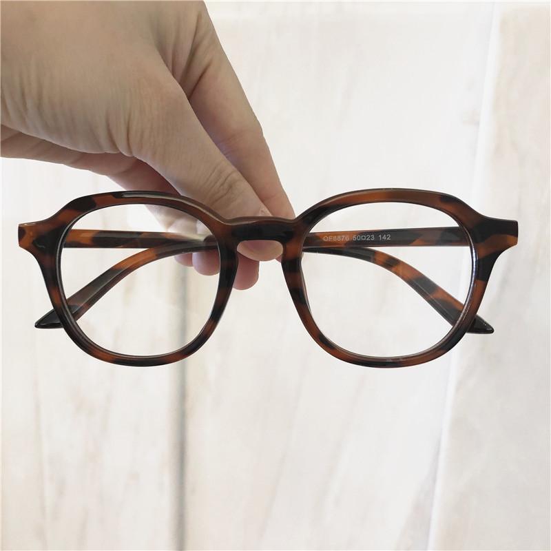 Product Introduction of Round Plain Glasses Unisex Retro Myopia Glasses Frame Fashion All-Match Simple Glasses Frame 66