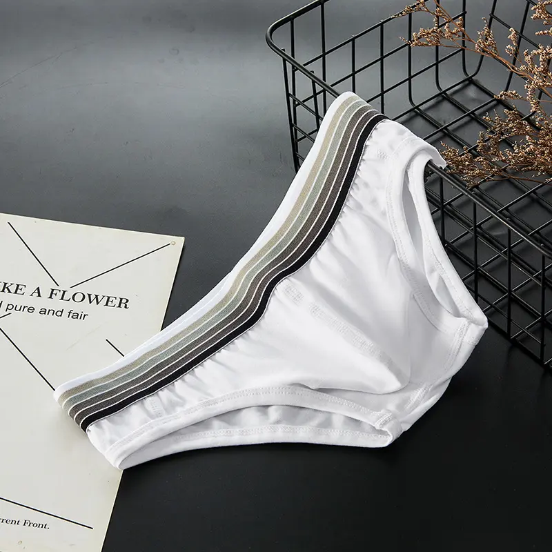 Quần Lót Nam, Quần Lót Cotton, Cạp Thấp, Gợi Cảm Và Hợp Xu hướng Thích Hợp Tập Thể Dục Và Bơi Lội, Đồ Lót Bikini