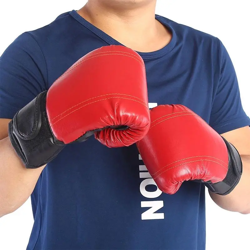 1 Set Boxing 1Pair/Set Adult Fighting Muay Thai Sparring Punching Kickboxing Grappling Sandbag Gloves
