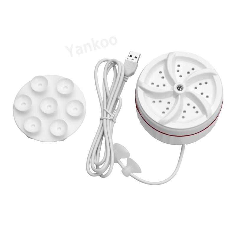 Product Introduction of 【Chứng khoán Việt Nam】Máy Giặt Du Lịch Gia Đình Cầm Tay, Máy Giặt Siêu Âm Turbo, Máy Giặt Mini Có Giác Hút 9