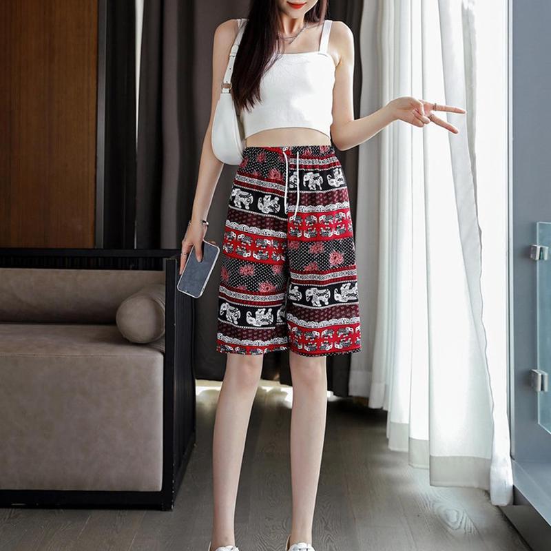 Product Introduction of Elephant Shorts Soft Cloth Comfortable To Wear Shorts Travel Sleep Stay At Home Elephant Pattern Pants With Many Patterns To Choose 34