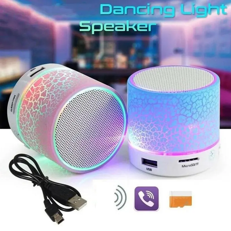 Loa Bluetooth Loa thông minh, Cầm Tay, không dây, phát sáng đầy màu sắc, chất lượng âm thanh siêu âm thanh, Super N1E9