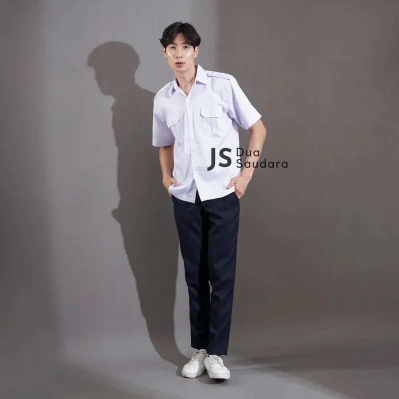 KEMEJA ASN PRIA / BAJU ASN / BAJU PEMDA / KEMEJA PUTIH PRIA / KEMEJA PEMDA PRIA 2