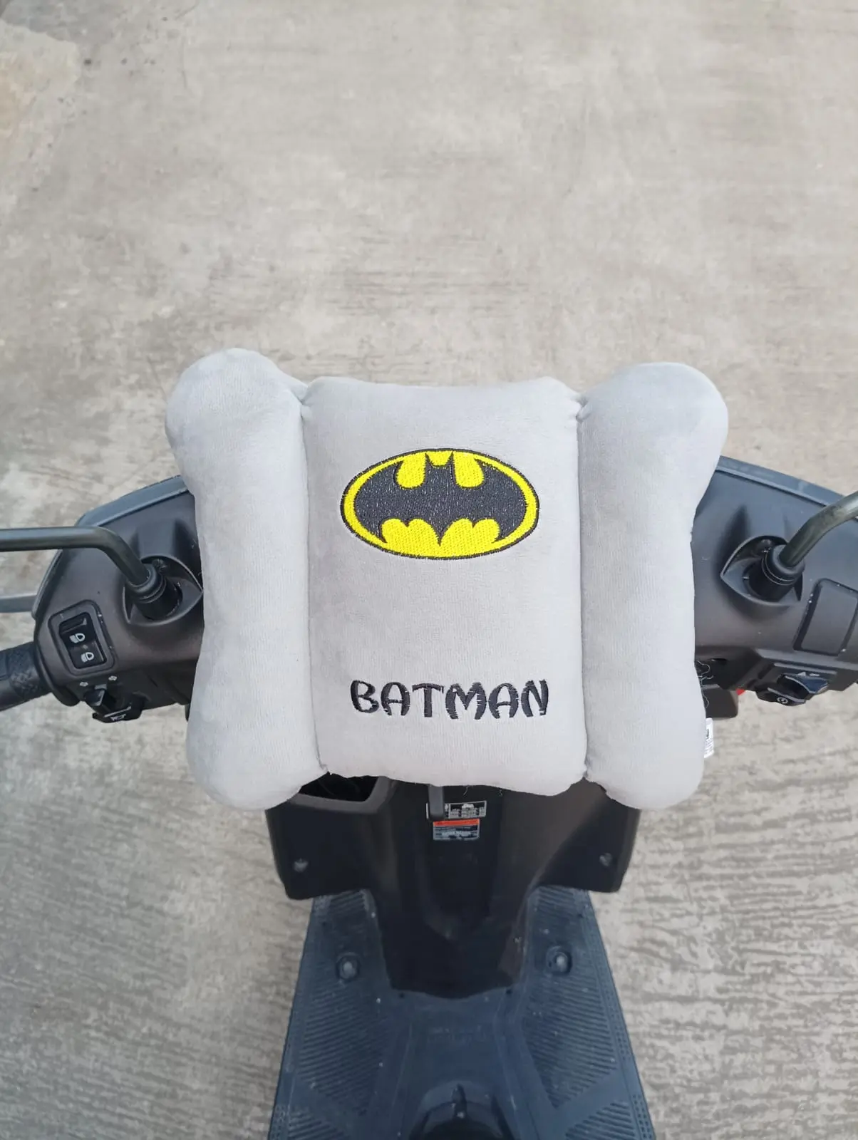 BANTAL STANG MOTOR MATIC ABU KEREN HALUS LEMBUT