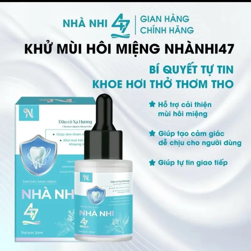 Serum khử mùi hôi miệng Nhà Nhi47 2