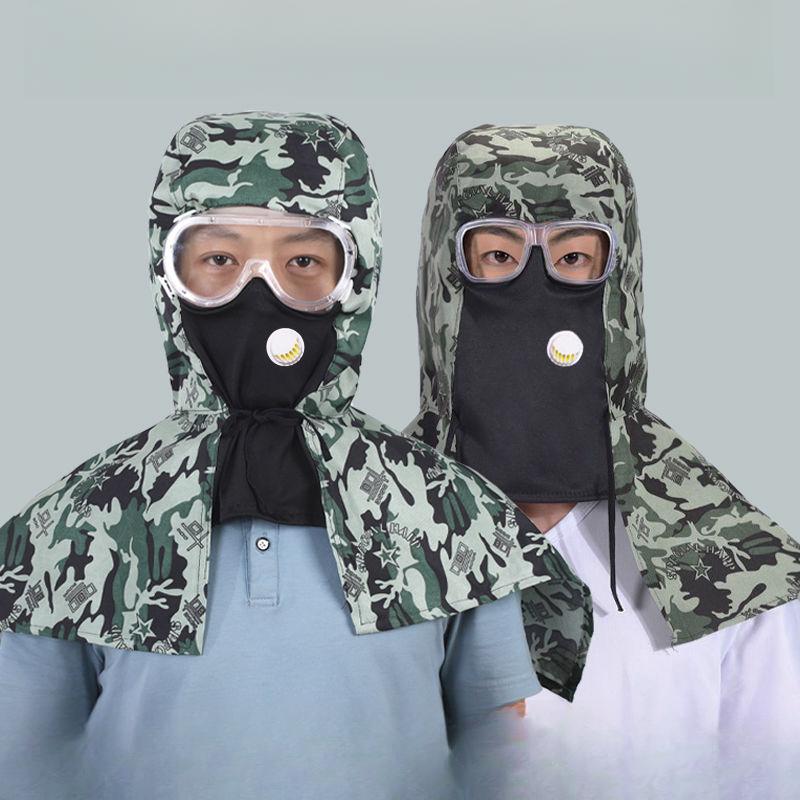 Mũ Trùm Đầu Chống Bụi Mũ Kính Chống Sương Mù Mũ Làm Việc Bảo Hộ Lao Động Mũ Chống Bụi Rằn Ri Denim Mặt Nạ Chống Nắng Được Xếp Hạng Bởi 86k Người