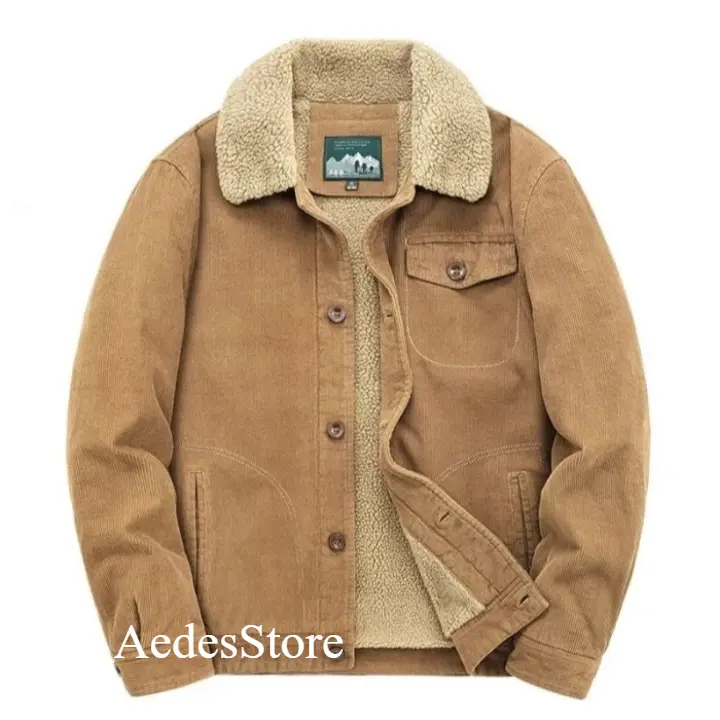 Jaket Coduroy Bulu Hangat 1