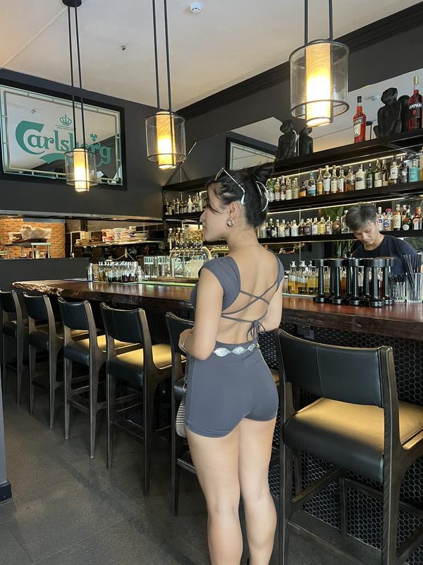 JUMPSUIT dạo phố năng động ( JIMMY) Bodysuit Áo 3