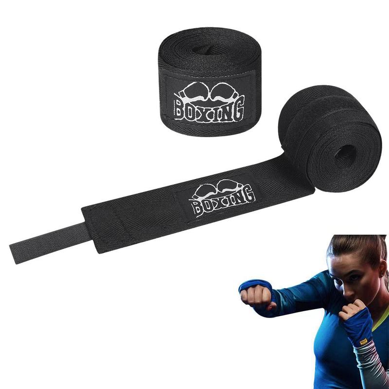 Product Introduction of Boxing Hand Wrap, 1 Pair Professional Boxing Hand Wrap, Wrist Straps, Hand Protector for Women & Men, Martial Arts, Karate, MMA Training 0
