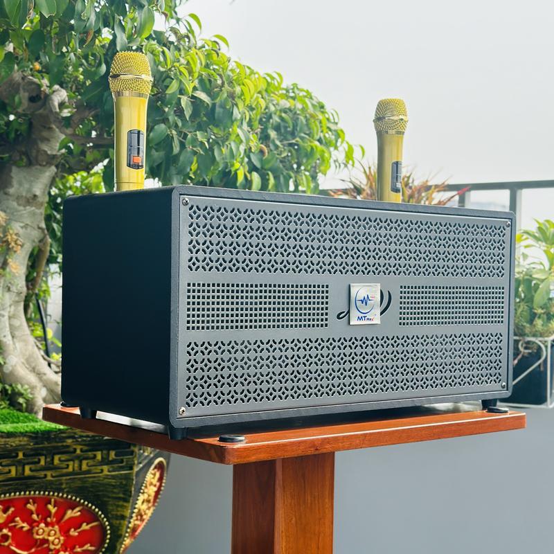 Loa Xách Tay Karaoke At316, Loa 10 Nút 2 Bass 20, Loa Kệ Sách Bluetooth Âm Thanh Hay, Có Deplay, Echo, Cổng Mic, USB Thiết Kế Hiện Đại, Tinh Tế Chỉnh Bass Chép Cho Micro Am Thanh Hay Hát Karaoke Tại Nhà , Du Lịch, Dã Ngoại