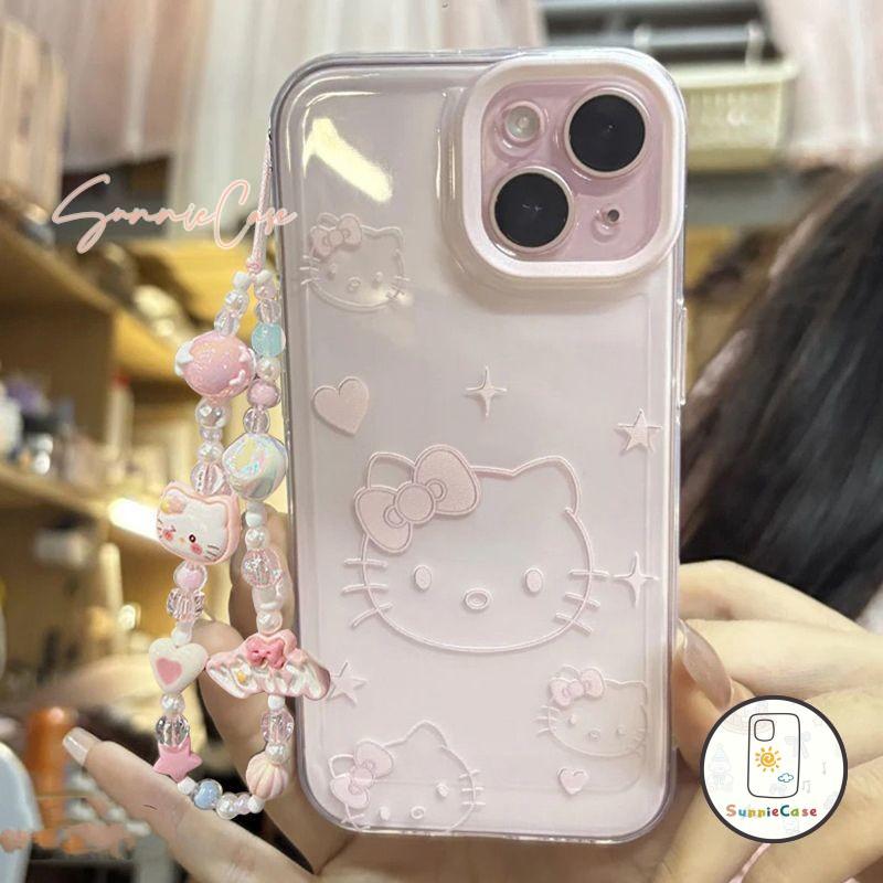 Ốp Lưng Cho IPhone 17 air 14 15 11 16 13 12 17 Pro Max 7 16 8 15 14 17 Plus 11 13 XS MAX XR X Trường Hợp Hello Kitty Đơn Giản