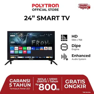 POLYTRON Smart Lite Digital TV 24 Inch – PLD 24CV1869