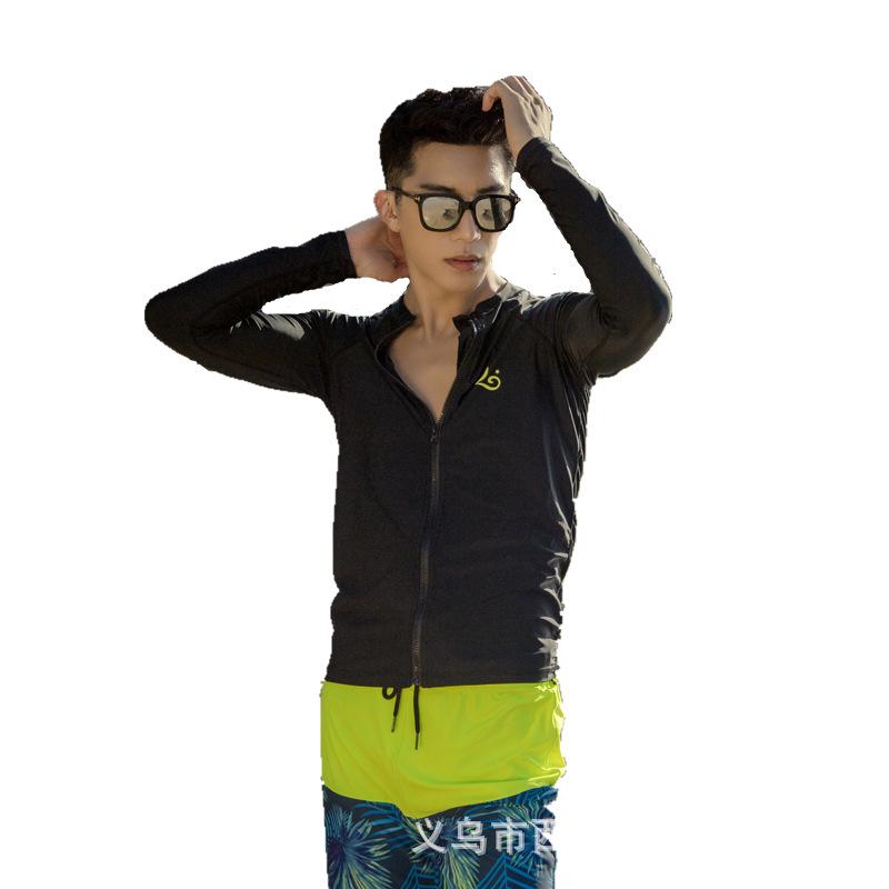 Hot Selling New Diving Suit Men's Split Long-Sleeve Zipper Surfing Suit Quick-Drying Sunscreen Snorkeling Dive Skin 4