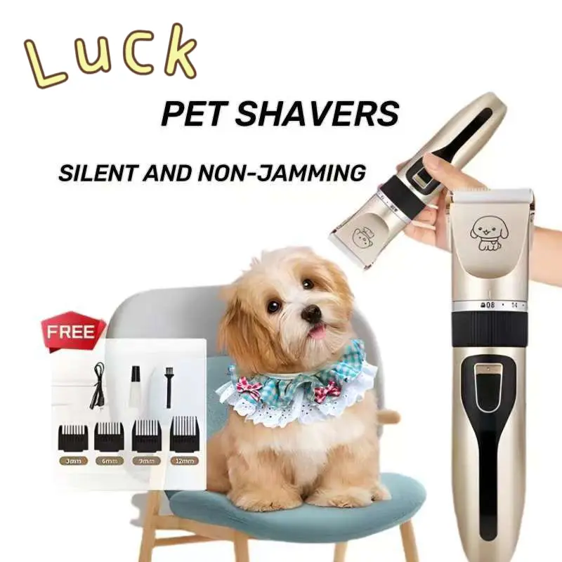 Tông Đơ Cắt Lông Chó Điện Chăm Sóc Làm Đẹp Làm Sạch Tông Đơ Chó Mèo Tông Đơ Cạo Lông Chó Usb Có Thể Sạc Lại Bộ Đồ